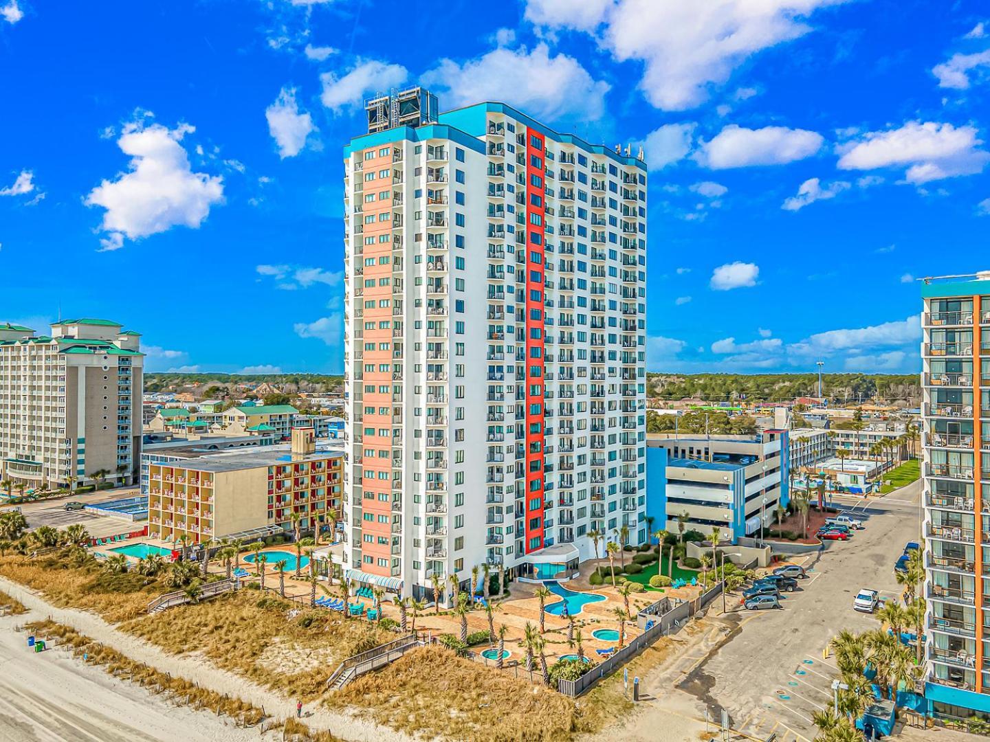Апарт отель Good Time Charlies Oceanfront Retreat Миртл-Бич Экстерьер фото